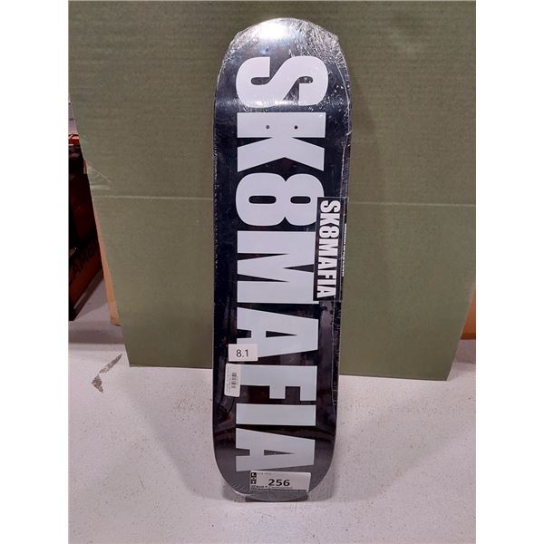 PLANCHE DE SKATE 8.1 X 31.4 SK8MAFIA OG LOGO FULL DIP, (NEUVE)