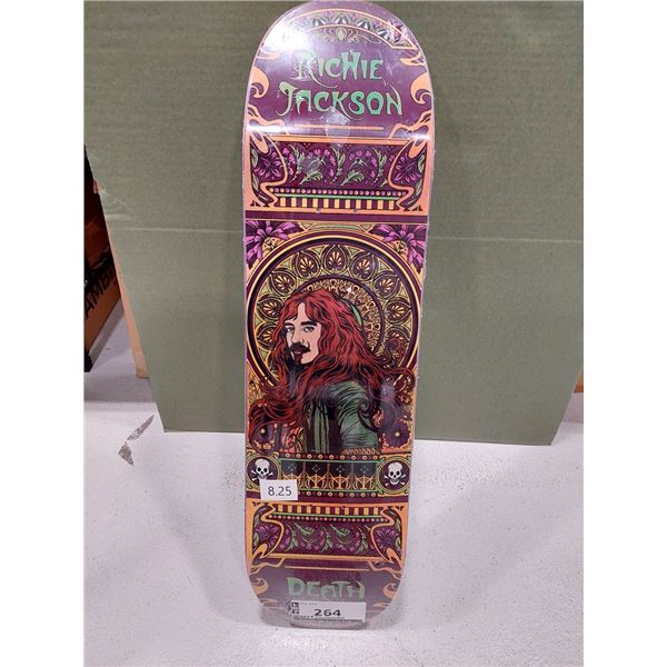 PLANCHE DE SKATE 8.25 X 31.875 DEATH SKATEBOARDS RICH JACKS 2, (NEUVE)