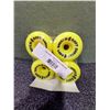 Image 1 : ENSEMBLE DE ROUES 57 MM 95A SPEEDLAB SOFT SHELLS, (NEUF)