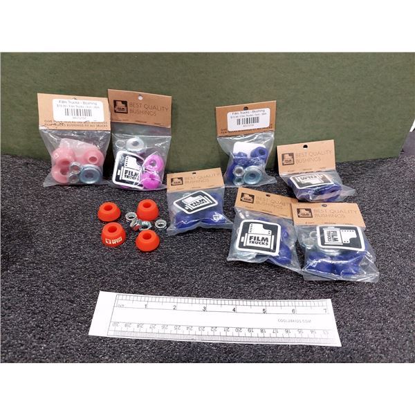 LOT DE 8 BUSHINGS 88A FILM TRUCKS, (NEUFS)
