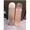 Image 1 : LOT DE 2 PLANCHES DE SKATE 8.5 X 32 CRACK HOUSE THIS AIN'T A BLANK NATURELLE, (NEUVES)