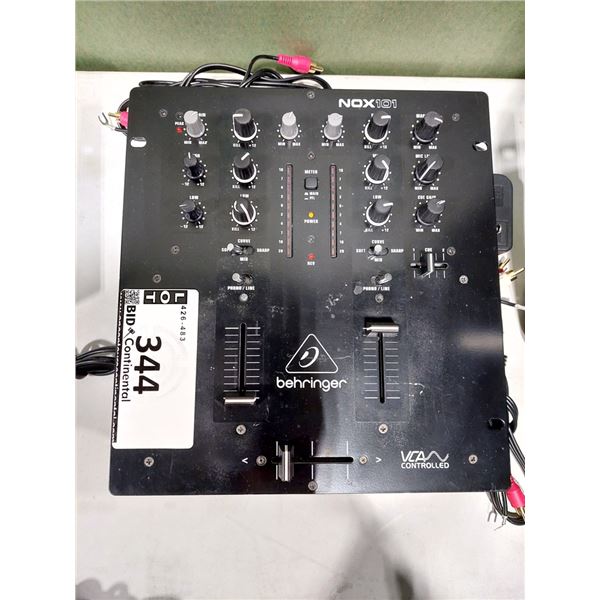 TABLE DE MIXAGE DJ BEHRINGER PRO MIXER NOX101