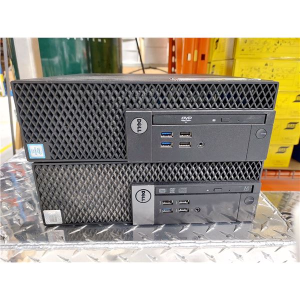 LOT DE 2 ORDINATEURS DELL OPTIPLEX FORMAT COMPACT
