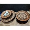 Image 2 : LOT DE VAISSELLE MOTIF MANDALA ASSORTIE (BOLS 5X, ASSIETTES 4X, ASSIETTES 4X)