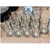 Image 2 : LOT DE 13 VERRES HAUTS (COOLER) EN VERRE