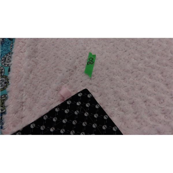 UNCLAIMED STORAGE:  NEW BLUE QUILT