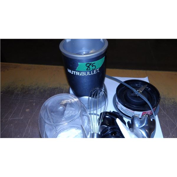 UNCLAIMED STORAGE:  NUTRABULLET