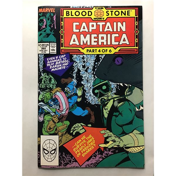 Captain America #360 (2nd cameo Crossbones)