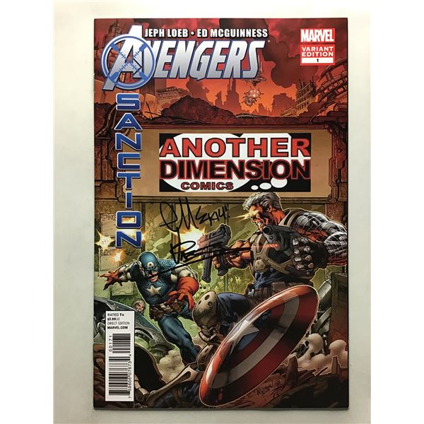 Avengers X-Sanction #1 (2011) Another Dimension Variant; signed