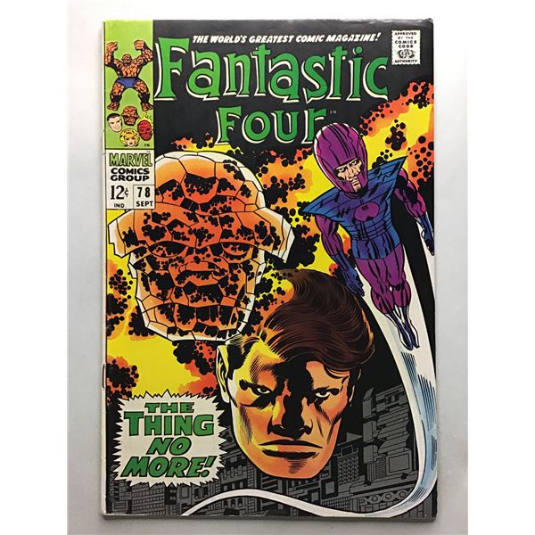 Fantastic Four #78 (1968) Wizard App