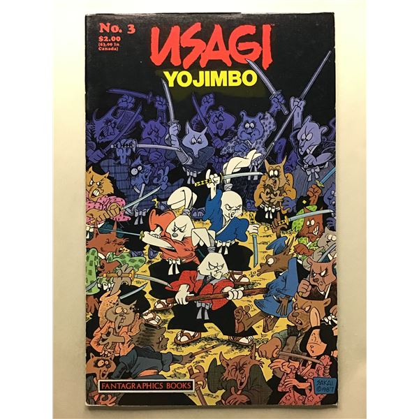 Usagi Yojimbo #3 (Oct. 1987)