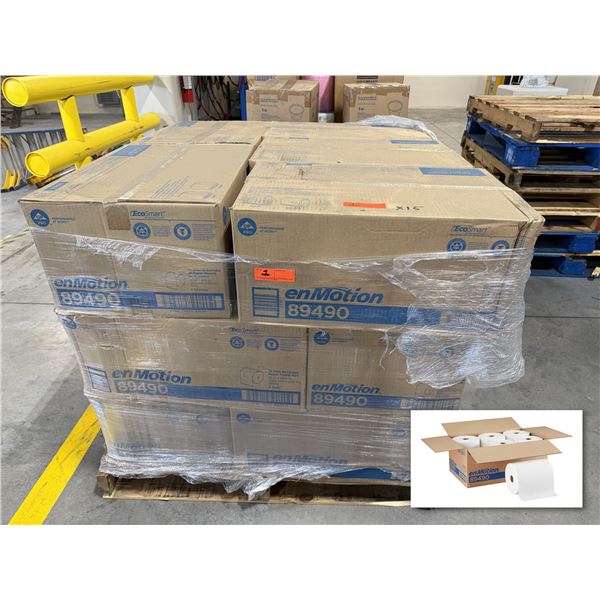 Qty 90 GP PRO enMotion 10" Paper Towel Rolls, 800 ft ($2,279.85 Retail)