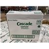 Image 4 : Qty 1,890 Cascade Complete ActionPacs Dishwasher Pod Pouches, 4-Count