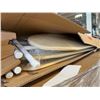 Image 6 : Qty 4 Hospitality 1 Source Basic Ironing Boards, White Frame / Khaki Cover