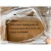 Image 5 : Qty 30,000 Huhtamaki Vented High-Heat Container Lids, Fits 8-16 oz ($4,619.70 Retail)