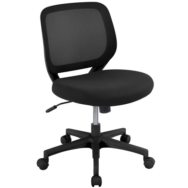 Realspace Adley Low-Back Task Chair, Black ($149.99 Retail)