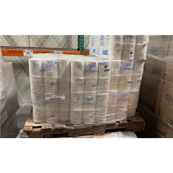 Qty 504 Scott Essential Coreless 2-Ply Toilet Paper, 04007