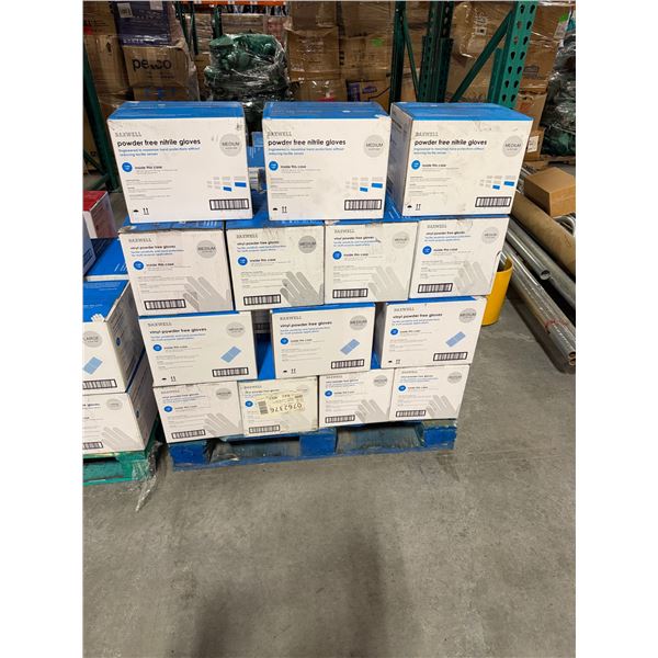 Daxwell Nitrile & Vinyl Powder-Free Gloves - Pallet