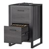 Image 1 : Realspace DeJori 2-Drawer Vertical File Cabinet, Charcoal ($169.99 Retail)