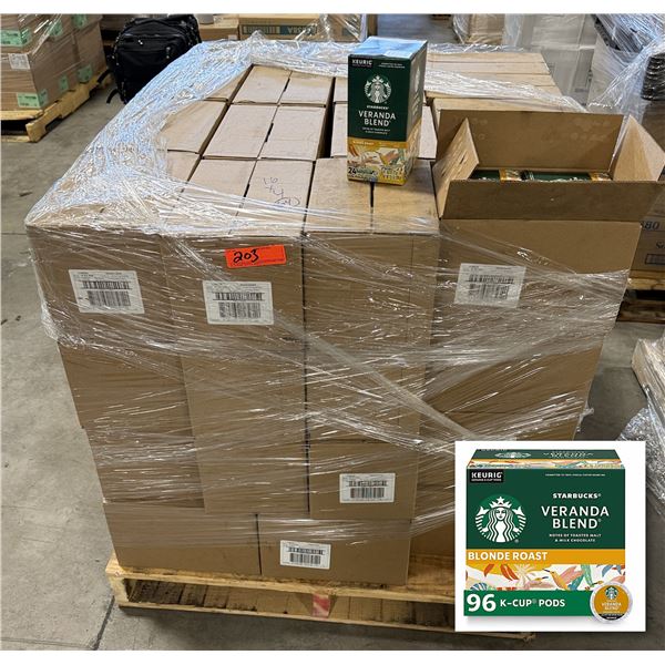 Qty 6,144 Starbucks Veranda Blend K-Cup Pods ($9,151.36 Retail)