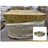 Image 1 : Qty 1,920 Eco-Products 8" x 8" x 3" 3-Compartment Clear Clamshells ($1,763.88 Retail)