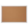 Image 1 : Office Depot 4' x 6' Cork Bulletin Board, Aluminum Frame ($209.99 Retail)
