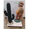 Image 2 : *(2) Concrete Statues (34" Tall) - As Is - Dolly Not Included, Pickup Only