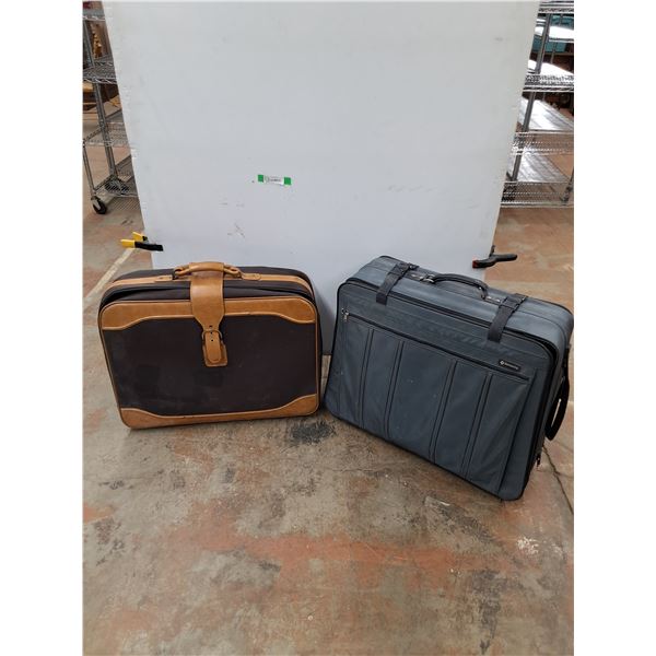 *(2) Suitcases (Approx. 28x9x25"), Misc. Items - As Is, Pickup Only