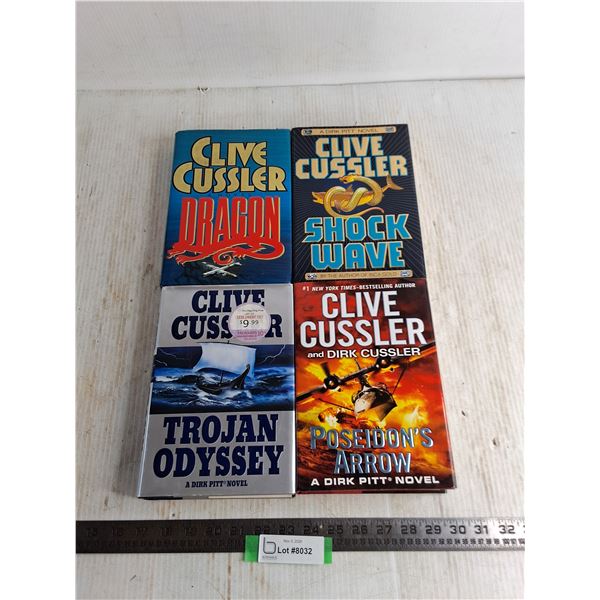 (4) Clive Cussler Novels