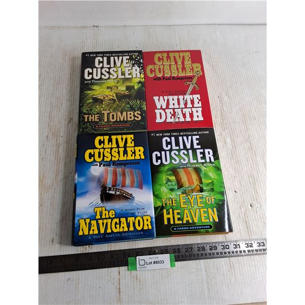 (4) Clive Cussler Novels