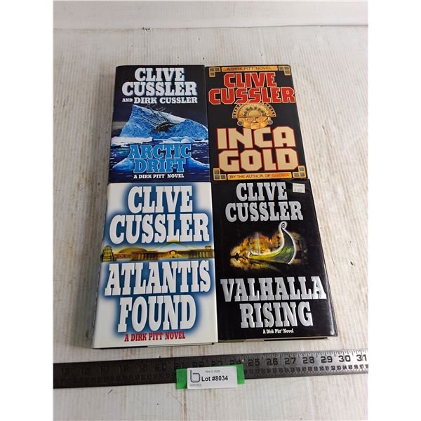 (4) Clive Cussler Novels