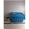 Image 1 : Flip Top Storage Bin - 22x14x13", Universal Boot Duct - Cannot Ship