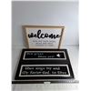 Image 1 : (3) Framed Expression Decor - Largest 21" x 14"