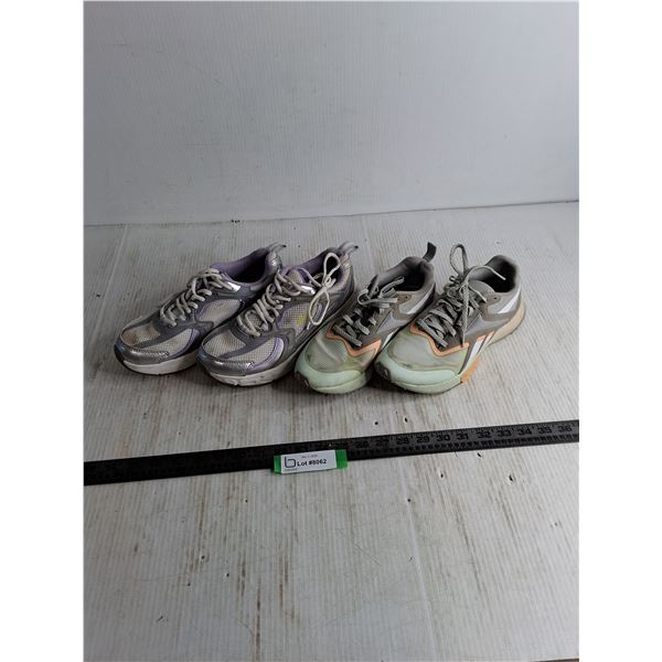 (2) Pairs of Women's Running Shoes (Avia  Size 8, Reebok Size 7.5)