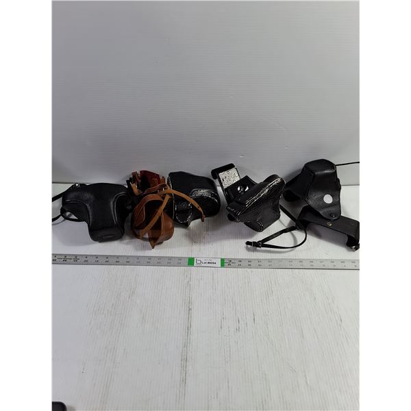 (5) Assorted Camera Cases