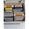 Image 2 : Collection of 3.5 inch Vintage Floppy Disks in Storage Organizers and Router