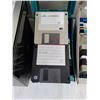 Image 4 : Collection of 3.5 inch Vintage Floppy Disks in Storage Organizers and Router