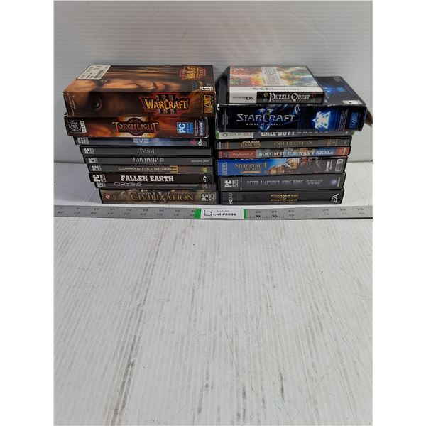Collection  of PC DVD-Rom Games and more as pictured