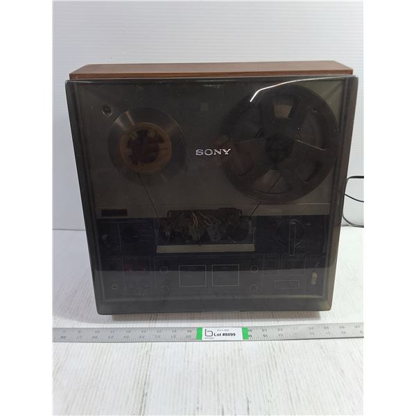 Vintage SONY TC-366 Three-Head Stereo Reel-to-Reel Tape Recorder from 1970's-powers on,PU Preferred
