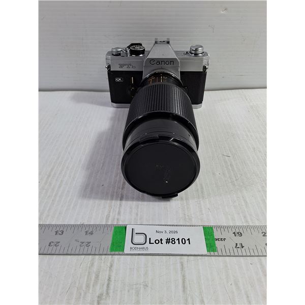 Classic Canon Ftb QL 35mm Single Lens with Zoom Lens