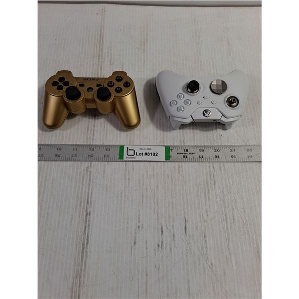 Sony Playstation 3 DualShock 3 & Xbox Elite Wireless Controllers-untested-as is