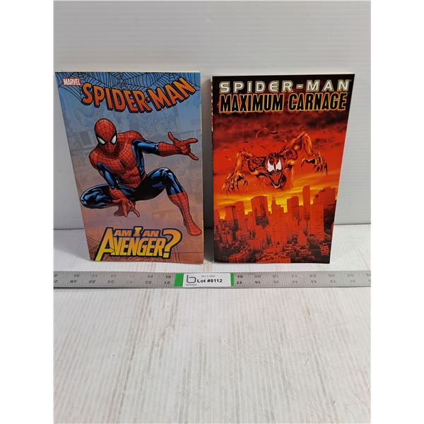 (2) Marvel Spiderman Graphic Novels
