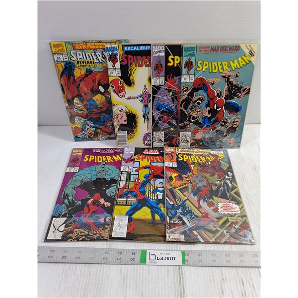 (12) Spiderman Comic Books #23-36