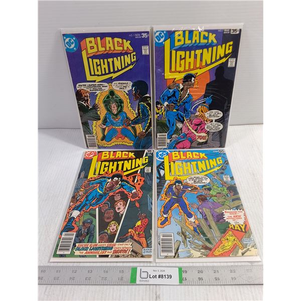 (7) Editions of Black Lightning Comic Book-#5-11