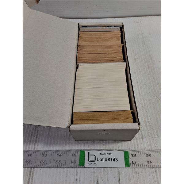 Box of Assorted Hockey Cards-cannot authenticate-as is