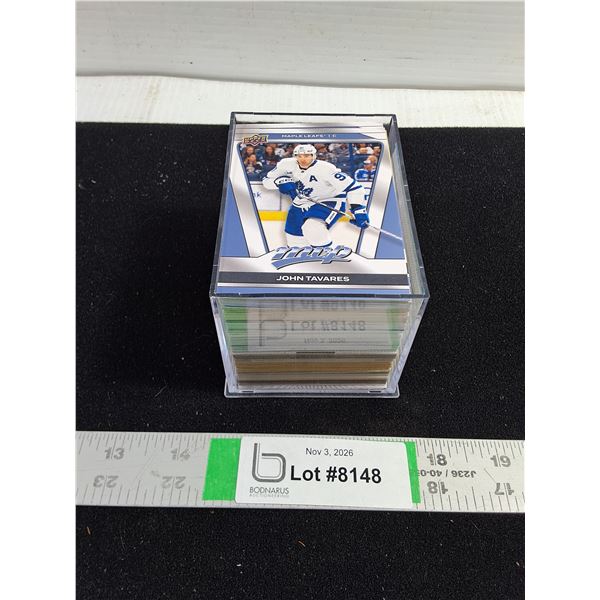 Container of Various Years of Toronto Maple Leafs  Hockey Cards-cannot authenticate