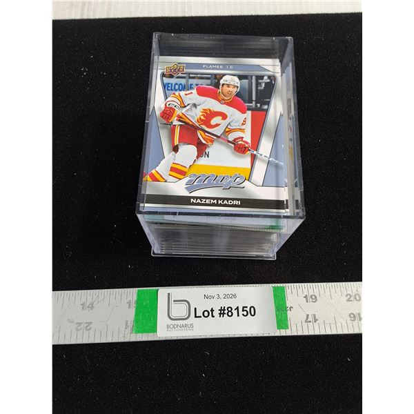 Collection of Various Years Calgary Flames Hockey Cards-cannot authenticate