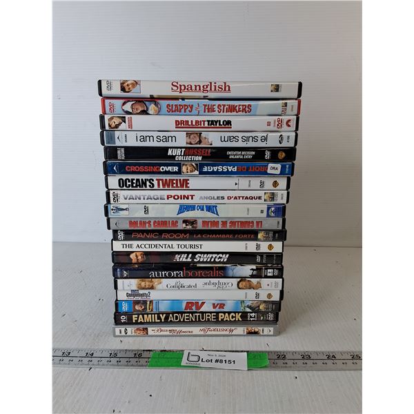 DVDs- Drillbit Taylor, Panic Room, RV, Misc.