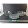 Image 1 : (3) Glass Bowls 9" Diam.