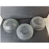 Image 3 : (3) Glass Bowls 9" Diam.